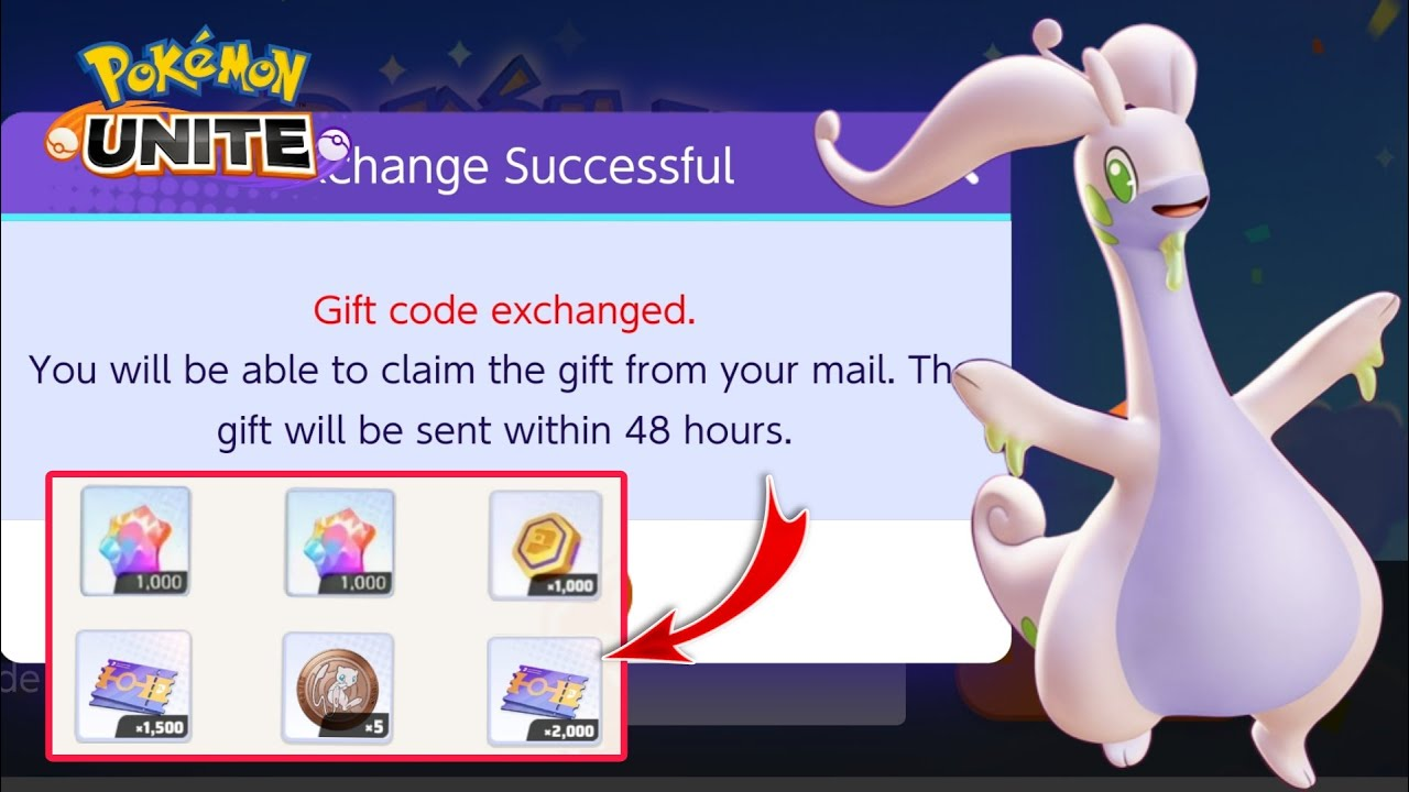 Pokémon Unite Gift Codes: Active Codes and Rewards List