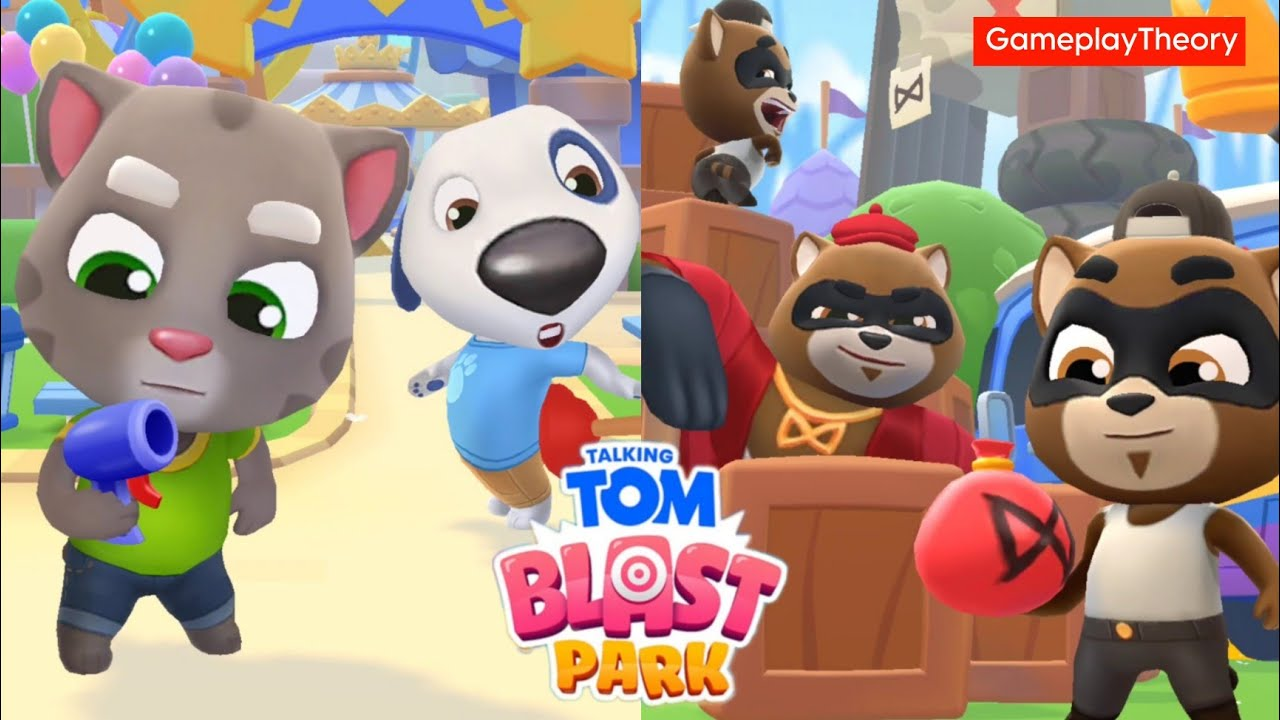 Talking Tom Blast Park Water Park Update: Exciting New Features